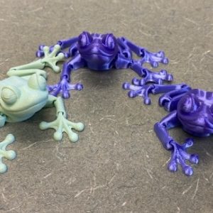 3D Printed Frog with Magnet