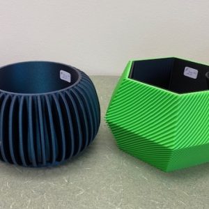 large 3D planters
